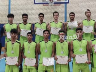 کسب مقام دوم توسط تیم بسکتبال پسران متوسطه دوم شهرستان بندرلنگه