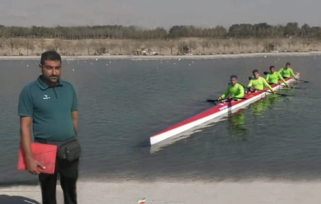 حضور فرید سبتی زاده داور قایقرانی از بندرلنگه در مسابقات قهرمانی کشور
