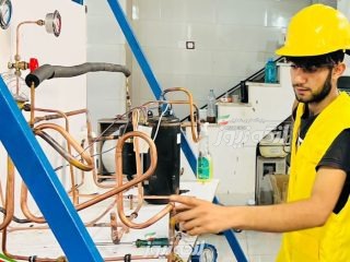 علی معلمی بند معلم به اردوی تیم ملی مهارت در رشته تبرید و تهویه دعوت شد
