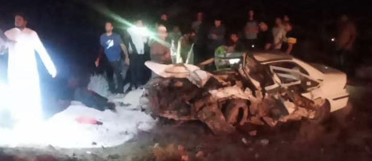 قربانی گرفتن جاده مرگ تمامی ندارد / جان باختن چهار تن و مصدومیت چهار نفر در حادثه ساعت پیش حوالی بندرحسینه