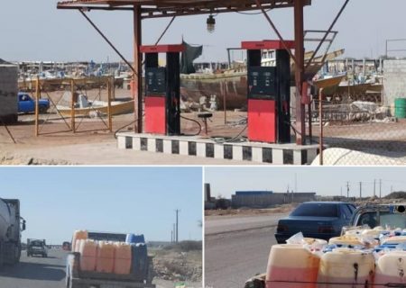 بمب‌های سیار بندرلنگه / طی کردن مسافت چهل کیلومتری صیادان برای تهیه بنزین به دلیل تعطیلی جایگاه سوخت شهدای خلیج فارس اسکله صیادی گشه