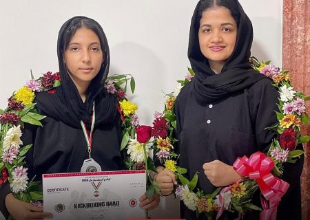 محدثه ملائی نایب قهرمان مسابقات کیک بوکسینگ کشور شد