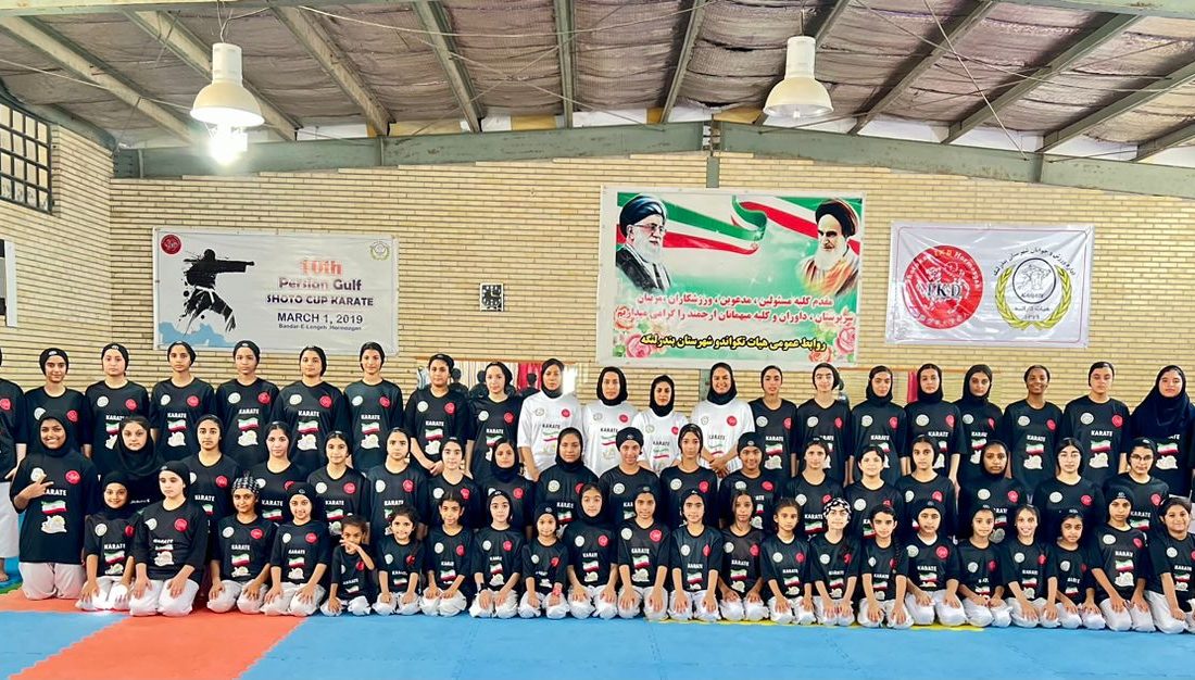اعزام تیم منتخب کاراته شهرستان بندرلنگه به سومین دوره مسابقات آسیایی سبک شوتوکان IKD