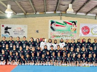 اعزام تیم منتخب کاراته شهرستان بندرلنگه به سومین دوره مسابقات آسیایی سبک شوتوکان IKD