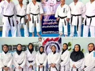 حضور ۱۱ مربی فعال کاراته بندرلنگه در دوره بازآموزی مربیگری فدراسیون کاراته