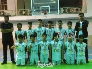 تیم بسکتبال مینی بندرلنگه قهرمان استان شد