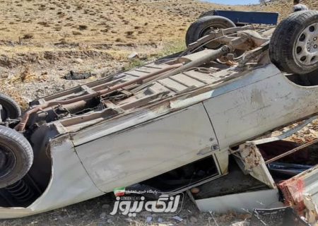 واژگونی خودرو یک نوجوان را به کام مرگ کشاند