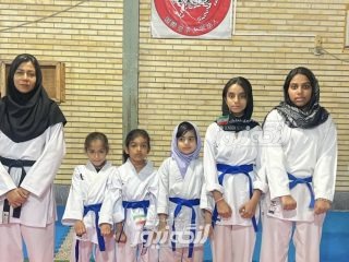 ۷۵ کاراته کاهای باشگاه فجر بندرلنگه در آزمون ارتقاء کمربند شرکت کردند