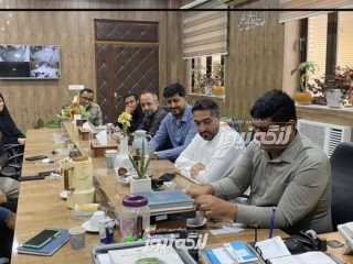 برگزاری مراسم قرعه کشی مسابقات مینی فوتبال جام دهیاریهای بخش مرکزی شهرستان بندرلنگه