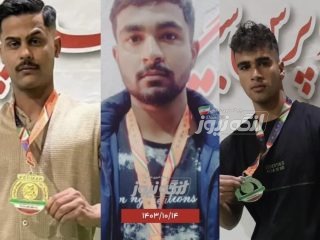 درخشش جوانان بندرلنگه در مسابقات پاورلفتینگ کرمان
