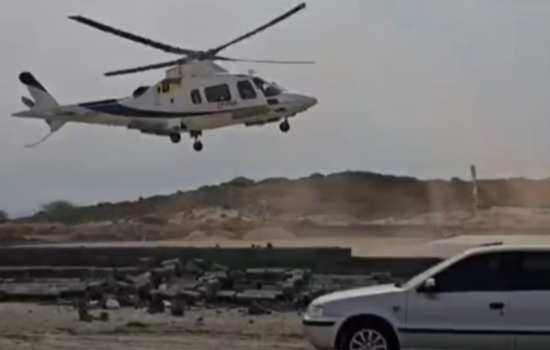 حضور معاون اجرایی رئیس‌جمهور به بندر چارک برای بازدید از پروژه های عمرانی بنادر چارک و آفتاب