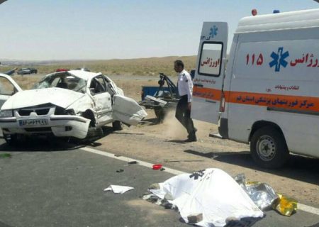 واژگونی خودرو سمند در نخل خلفان