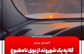 صدای مردم/گلایه شهروند از انتشار بوی نامطبوع حوالی شناس و ملو