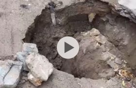 صدای مردم/وضعیت کوچه های بندرلنگه