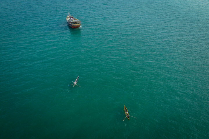 توقیف شناور حامل ۴۵ هزار لیتر سوخت قاچاق در آب‌های اطراف جزیره کیش