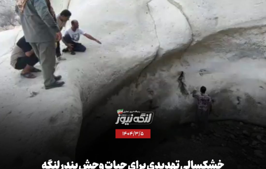 خشکسالی تهدیدی برای حیات وحش بندر لنگه