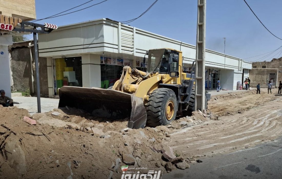 آغاز طرح بهسازی خیابان شهید منتظری