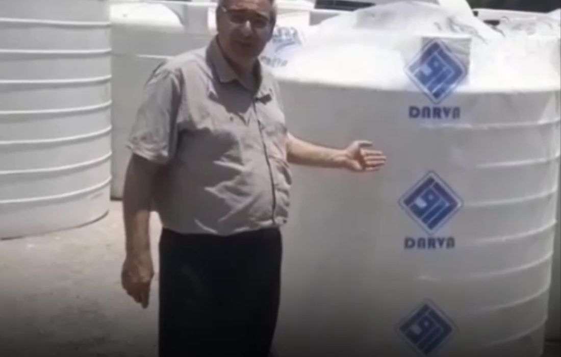 کمک یک خیر نیکاندیش به حیات وحش تشنه بندرلنگه؛ اهدای مخزن آب برای آبرسانی