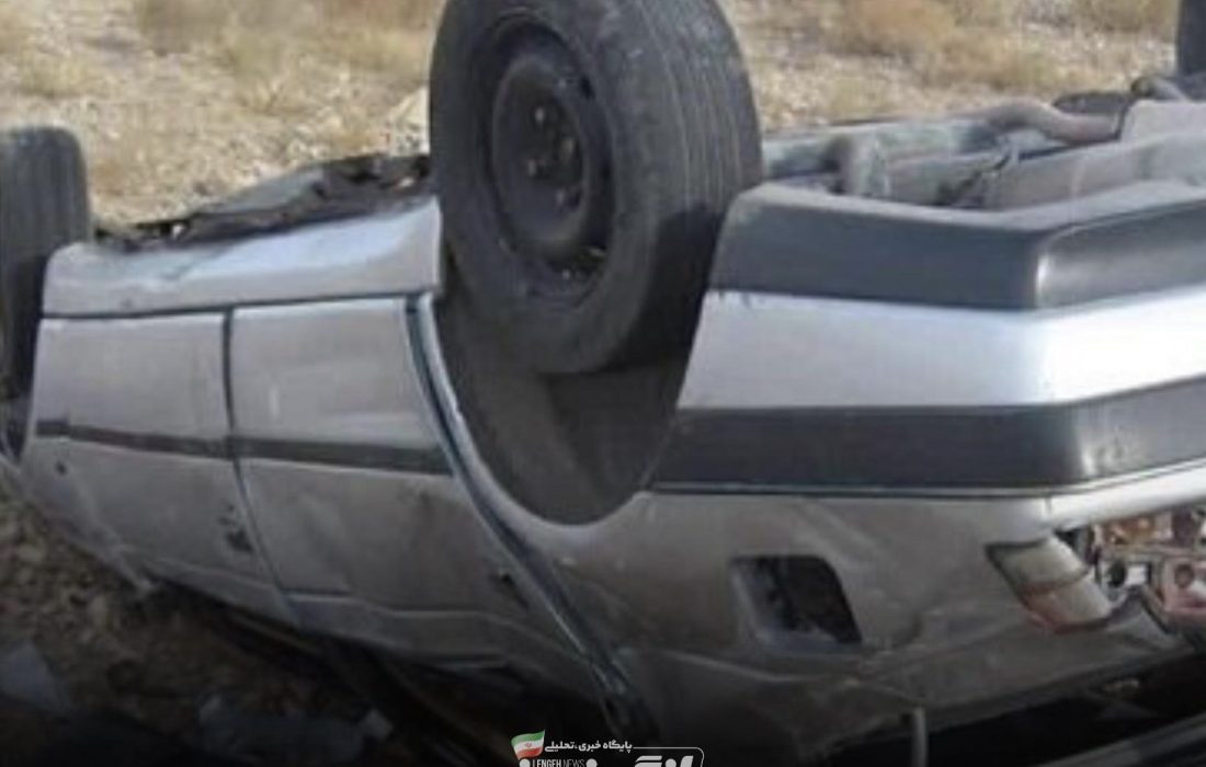 واژگونی خودرو در محور بندرلنگه – پارسیان ۶ مجروح برجای گذاشت