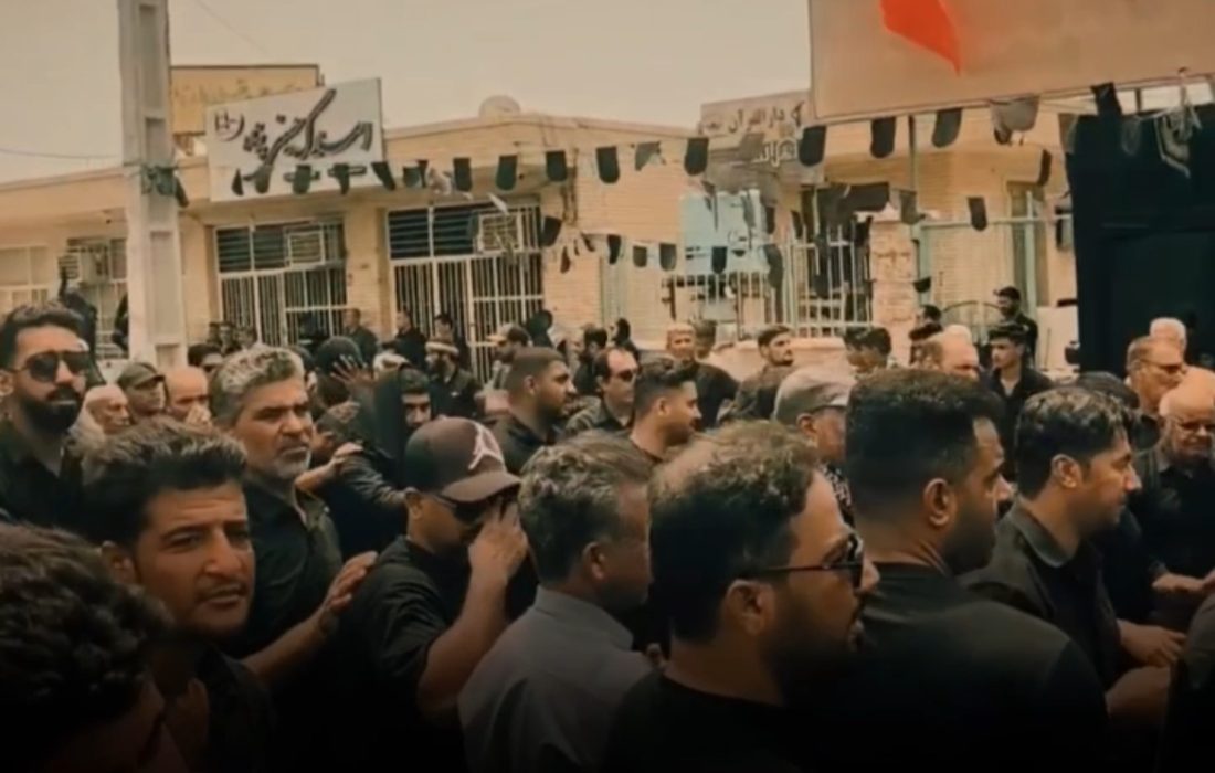از عزاداری ظهر عاشورا در بندرلنگه