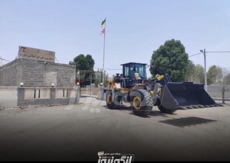 افزوده شدن یک دستگاه لودر به ناوگان ماشین‌آلات دهیاری باورد