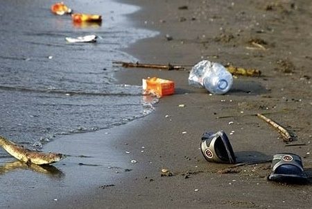 صدای مردم/شیشه‌های شکسته در ساحل؛ تهدیدی برای پیاده‌روی صبحگاهی سالمندان