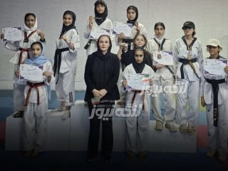 درخشش دختران تکواندوکار بندرلنگه در مسابقات انتخابی تیم استان هرمزگان