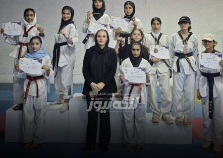 درخشش دختران تکواندوکار بندرلنگه در مسابقات انتخابی تیم استان هرمزگان