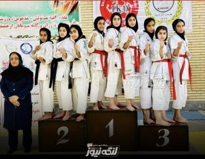 رقابت ۱۹۲ کاراته‌کای دختر در بندرلنگه به مناسبت یادواره شهدای اقتدار