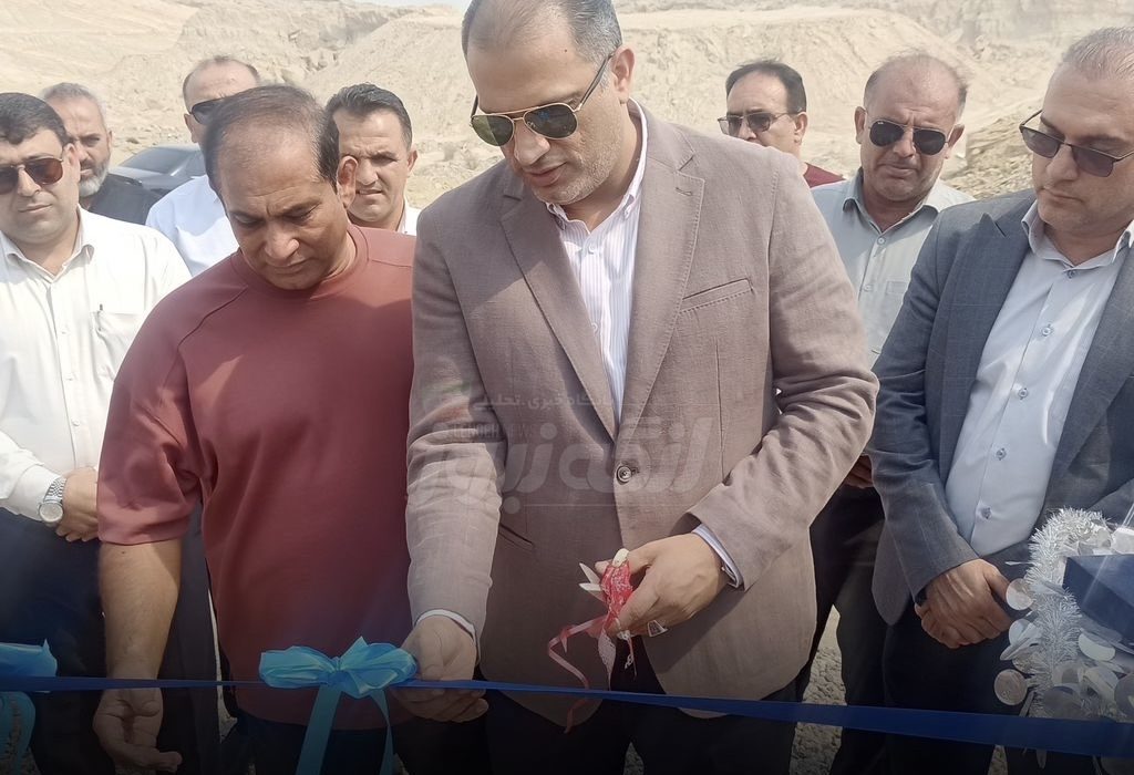 افتتاح پروژه آبرسانی به روستای سایه‌خوش در هفته دولت