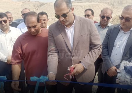 افتتاح پروژه آبرسانی به روستای سایه‌خوش در هفته دولت