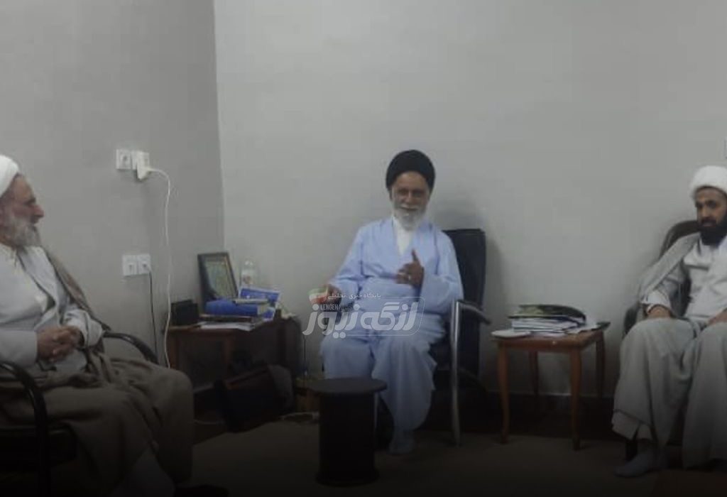 دیدار دکتر مصطفی جعفرطیاری با نائب رئیس شورای حوزه‌های علمیه استان هرمزگان و تولیت حوزه علمیه آل البیت (ع) بندرلنگه