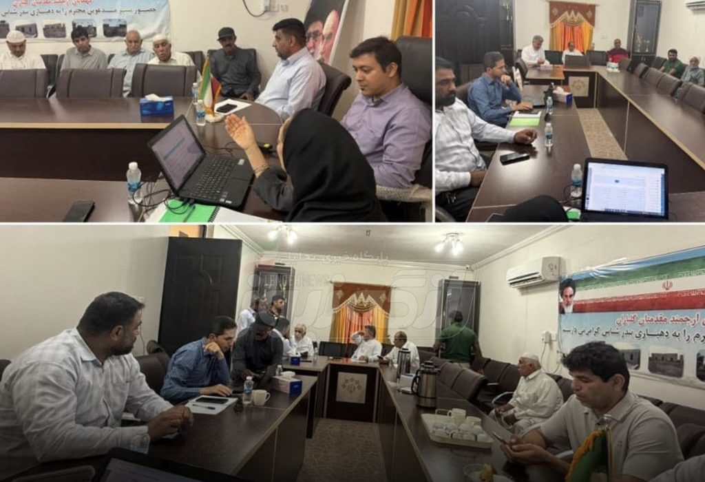 برگزاری میز خدمت آبفا بندرلنگه در روستای شناس