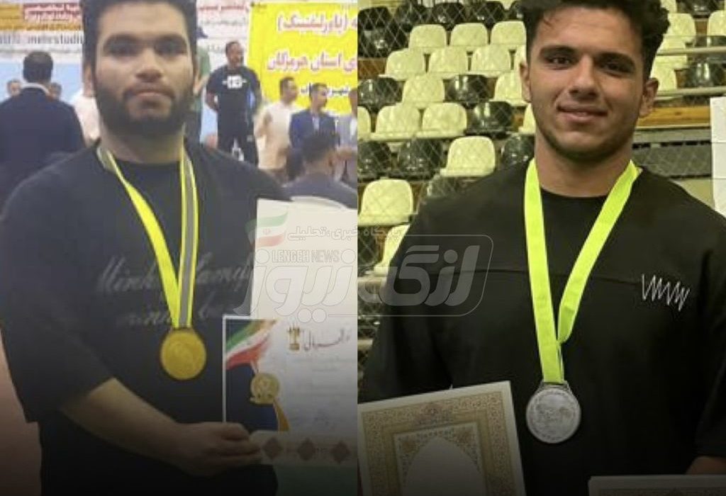 درخشش محمدحسین اعتدالی و علی احمدی در مسابقات پرس سینه قهرمانی باشگاه‌های استان