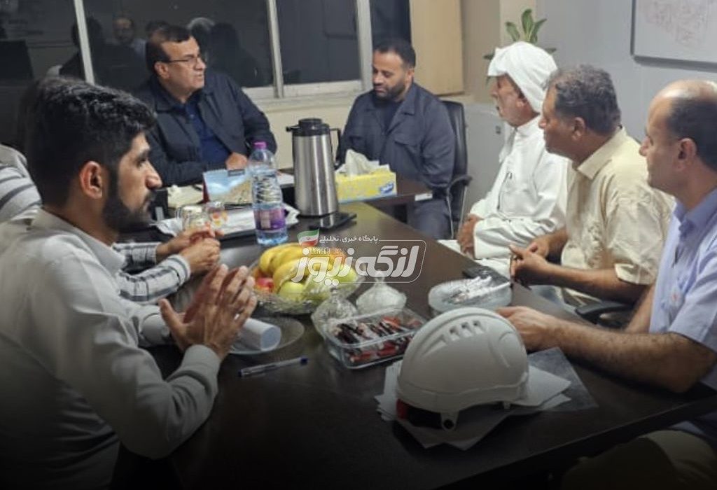 نشست پیگیری مرز رسمی بندر چارک با حضور مهندس جباری برگزار شد