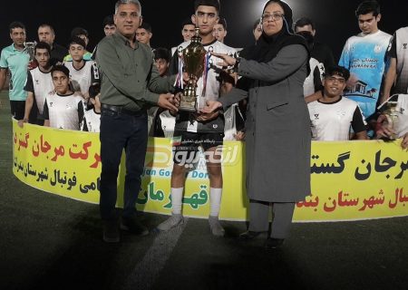 کشاورز گزیر قهرمان فوتبال نوجوانان شهرستان شد