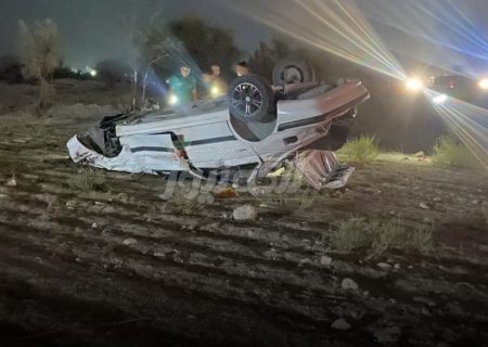 واژگونی خودرو در محور هرنگ–بستک؛ مادر باردار اهل کم رضوان جان باخت