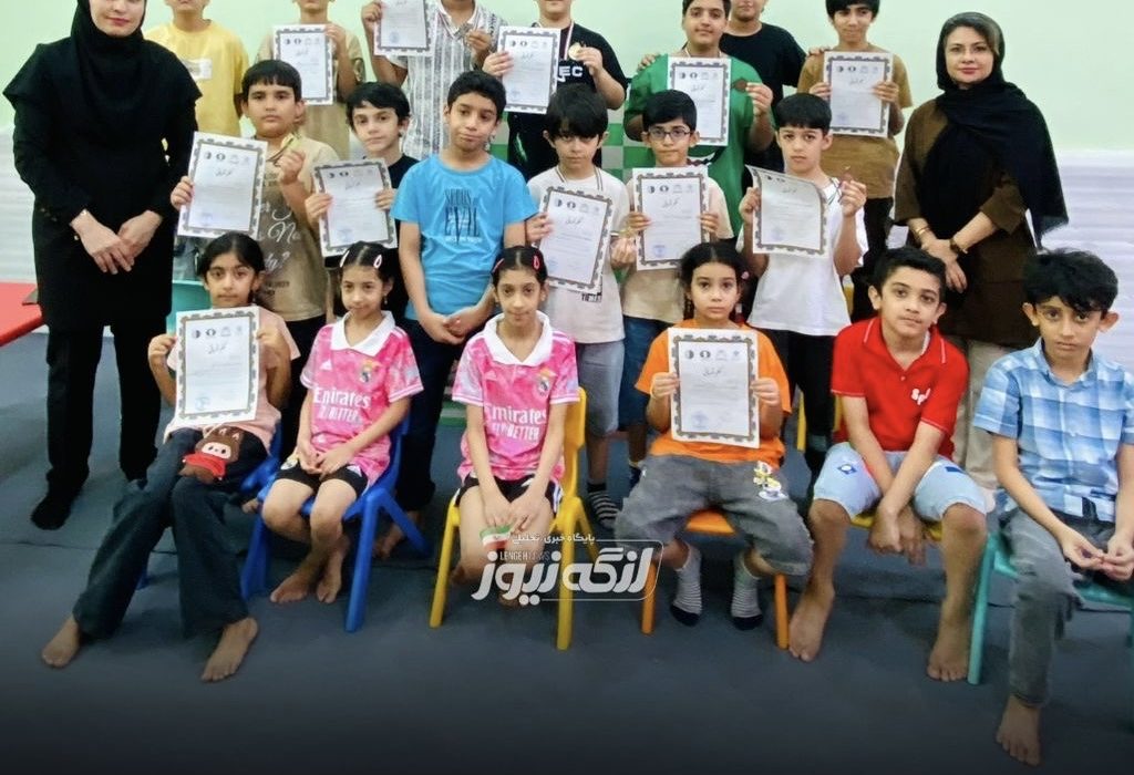 قهرمانی پارسا حقگو و هومن رمضان‌پور در مسابقات شطرنج بندرلنگه