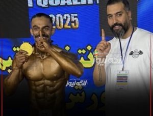 ساجد تقی‌زاده با مربیگری محسن یوسفی مدال طلا گرفت