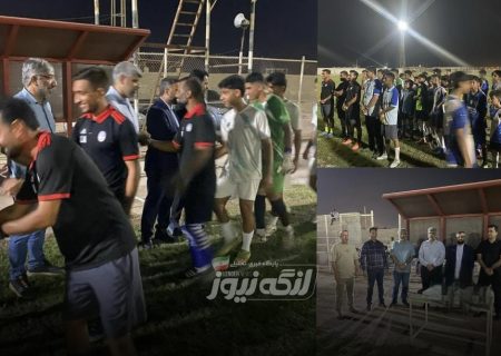 بازدید رئیس دادگستری بندرلنگه و شهردار از باشگاه ملوان بندرکنگ