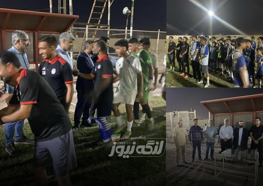 بازدید رئیس دادگستری بندرلنگه و شهردار از باشگاه ملوان بندرکنگ