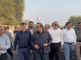 بازدید نماینده غرب هرمزگان و فرماندار بندرلنگه از روستاهای بخش شیبکوه