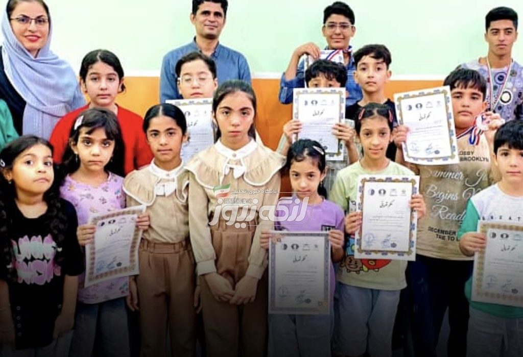 قهرمانی محمدرضا نظری و مهبد مهجور آزاد در مسابقات شطرنج بندرلنگه