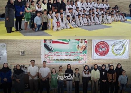 برگزاری مسابقات تکواندو پسران به مناسبت هفته تربیت بدنی در بندرلنگه
