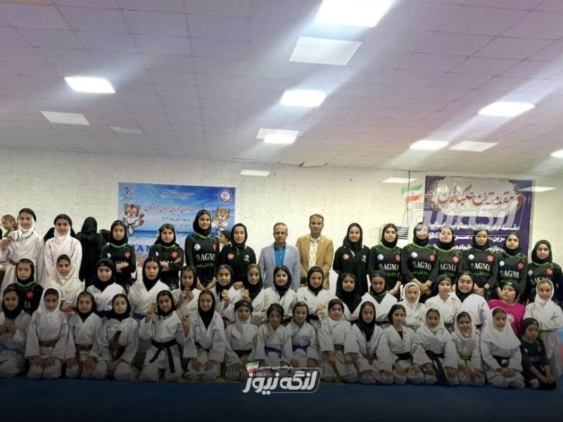 درخشش تیم کاراته بندرلنگه در مسابقات قهرمانی استعدادیابی استان هرمزگان