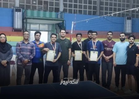 برگزاری مسابقات تنیس روی میز به مناسبت هفته تربیت بدنی