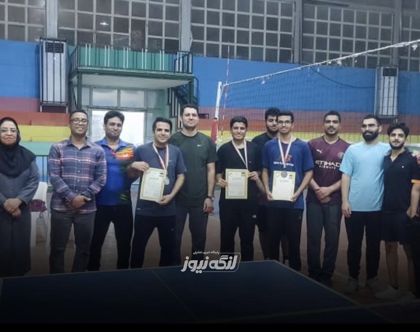 برگزاری مسابقات تنیس روی میز به مناسبت هفته تربیت بدنی