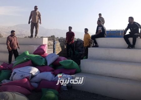 روستای لعلَمی صاحب زمین چمن ورزشی می‌شود