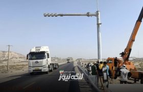 نصب دوربین‌های پلاک‌خوان در محور بندرلنگه–پارسیان برای ارتقای ایمنی جاده‌ای