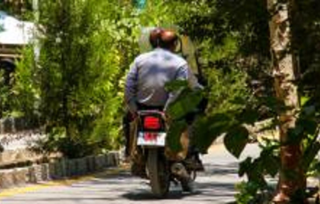 هشدار نسبت به تردد موتور سیکلت‌ها در پارک کوثر بندرلنگه